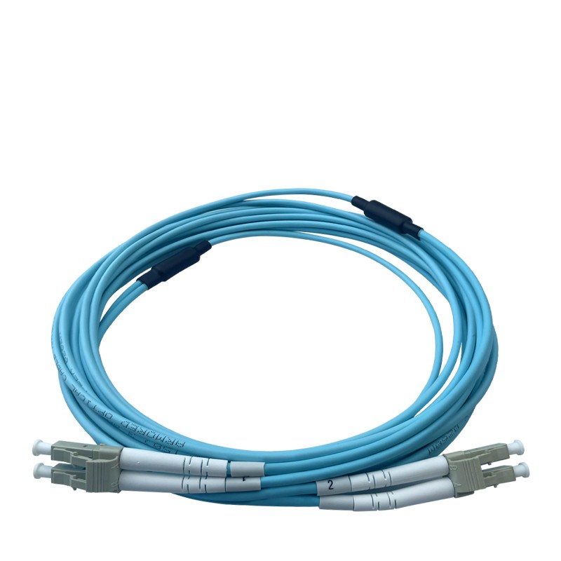 OM3 LC-LC DX Armored Patch Cord