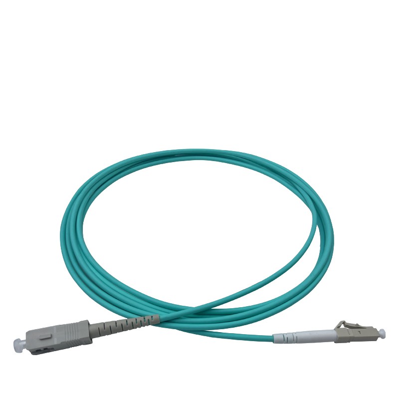 OM3 SC-LC SX Armored Patch Cord