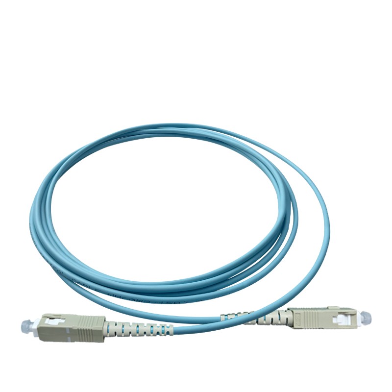OM3 SC-SC SX Armored Patch Cord